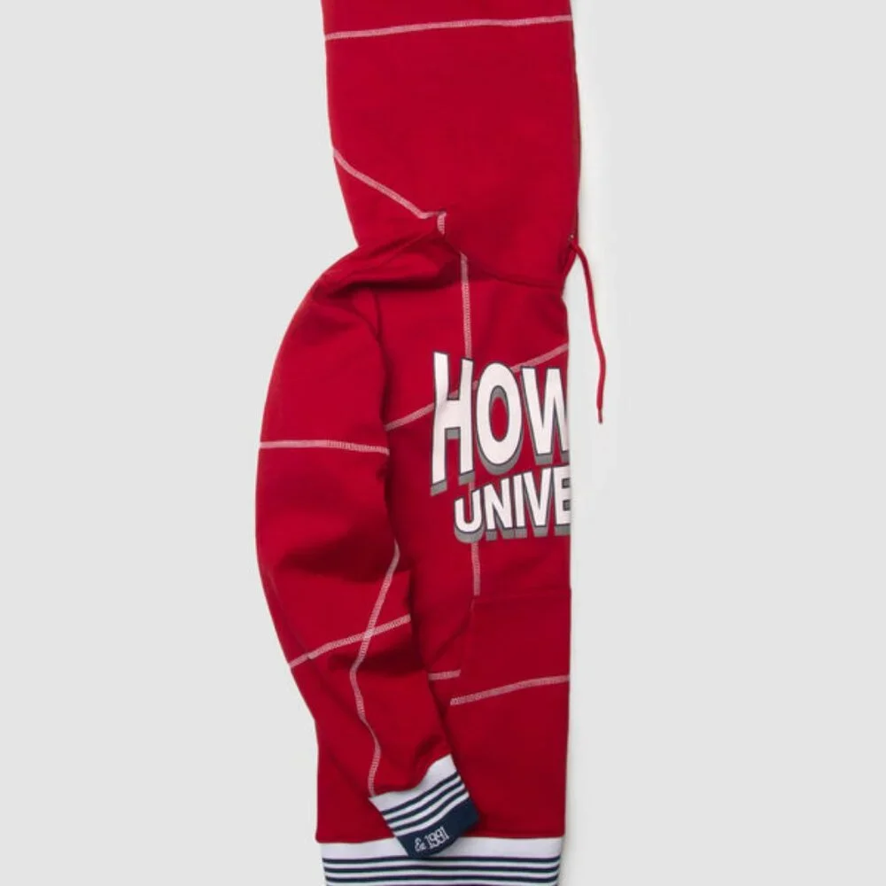 Howard University Hoodie Retro HBCU Pride AACA Sweatshirt Alumni Gear, Red - Picture 4 of 9